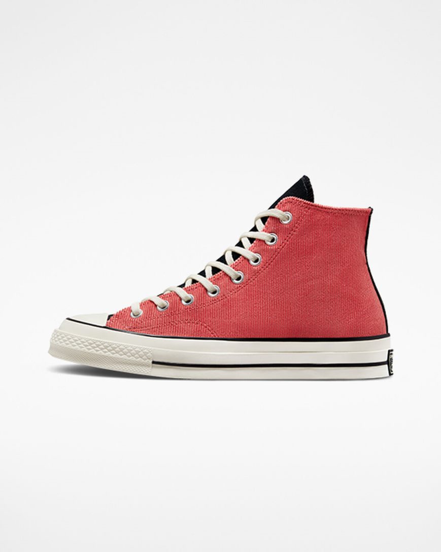 Pánské Boty Vysoké Converse Chuck 70 Workwear Červené Černé | CZ AHRD54